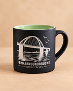 Lasergravierte Tasse 180 ml – Camping, Meer, Berge & Fehmarn