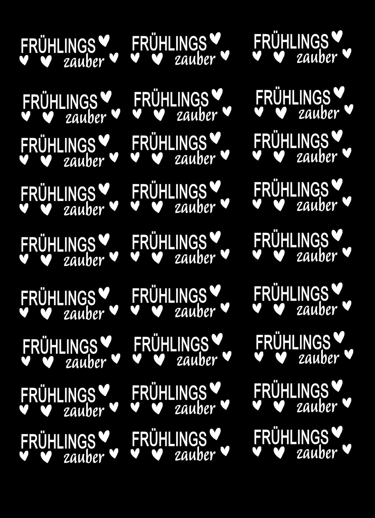 Rub-On Frühling – DIN A5 | 4 Motive zur Auswahl – Produktbild 3