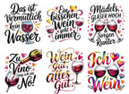 Rub-On Farbige Weinsprüche – 4 Folien zur Auswahl – Produktbild 10